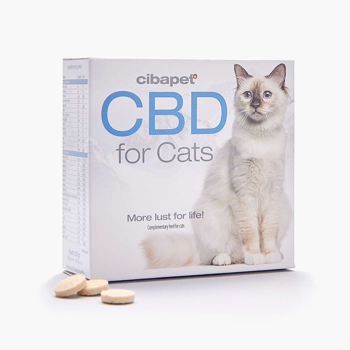 Cibdol Pastilles de CBD 4% pour chats