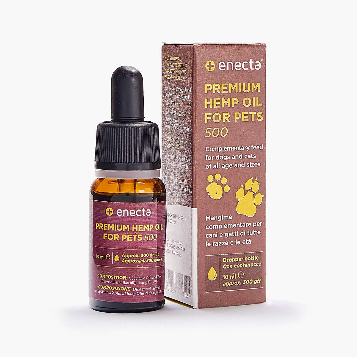 Enecta Huile de CBD 5% pour animaux